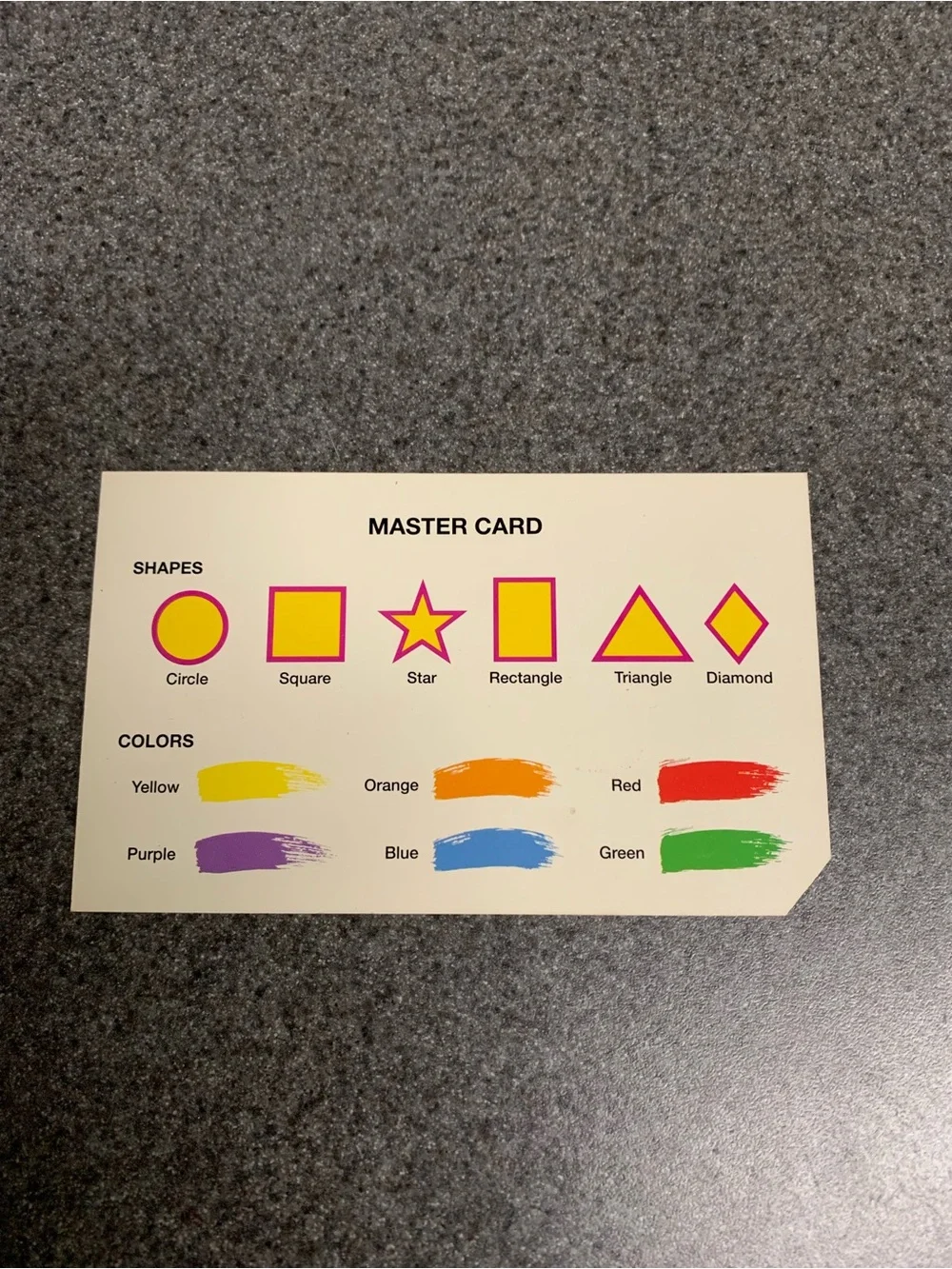 Vintage Barney Baby Bop 1993 Shapes Colors 48 4x6 Flash Cards Milton Bradley